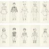 Skiču lapu komplekts Fashionary Paper Panel, Kids figures