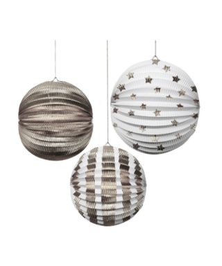 Papīra bumbas Silver