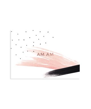 Kartīte Am Am, Brush & Confetti