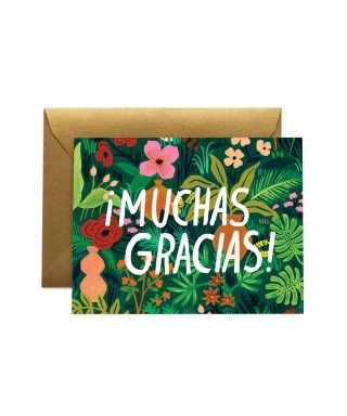 Kartīte Muchas Gracias