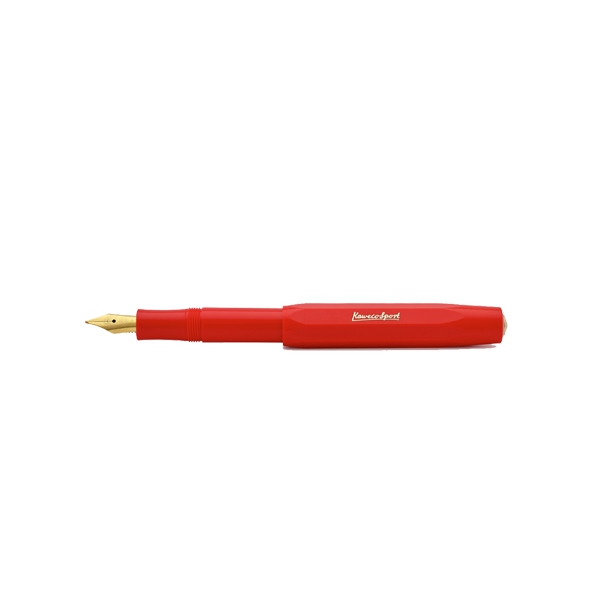 Spalvas pildspalva Classic, Red krāsas korpuss, EF