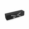 Kartona kaste pudelei Lux, Black Silver, 33 cm x 8.5 cm x 8.5 cm