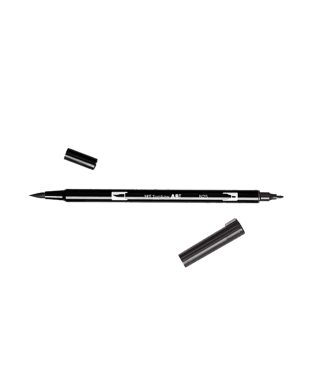 Flomāsters - ota Tombow ABT N25, pelēki melns