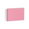 Atmiņu albums - scrapbook Mini Mucho Flamingo, krēmkrāsas lapas