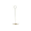Statīvs galda numuriem Gold Wire circle, liels