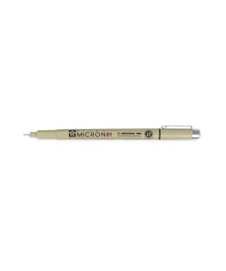 Pildspalva Sakura Pigma Micron 01, 0.25 mm, melna tinte