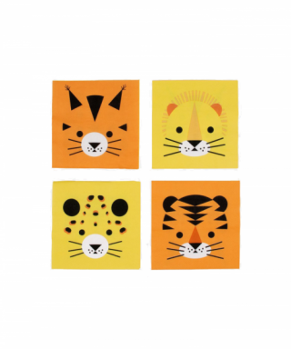 Salvešu komplekts Mini Felines, 20 gab.