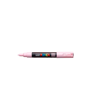 Flomāsters UNI Posca 1M, pasteļrozā, ūdens bāze, Mitsubishi Pencil