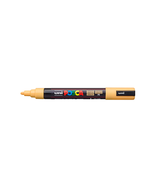 Flomāsters UNI Posca 5M, aprikožu oranžs, ūdens bāze, Mitsubishi Pencil