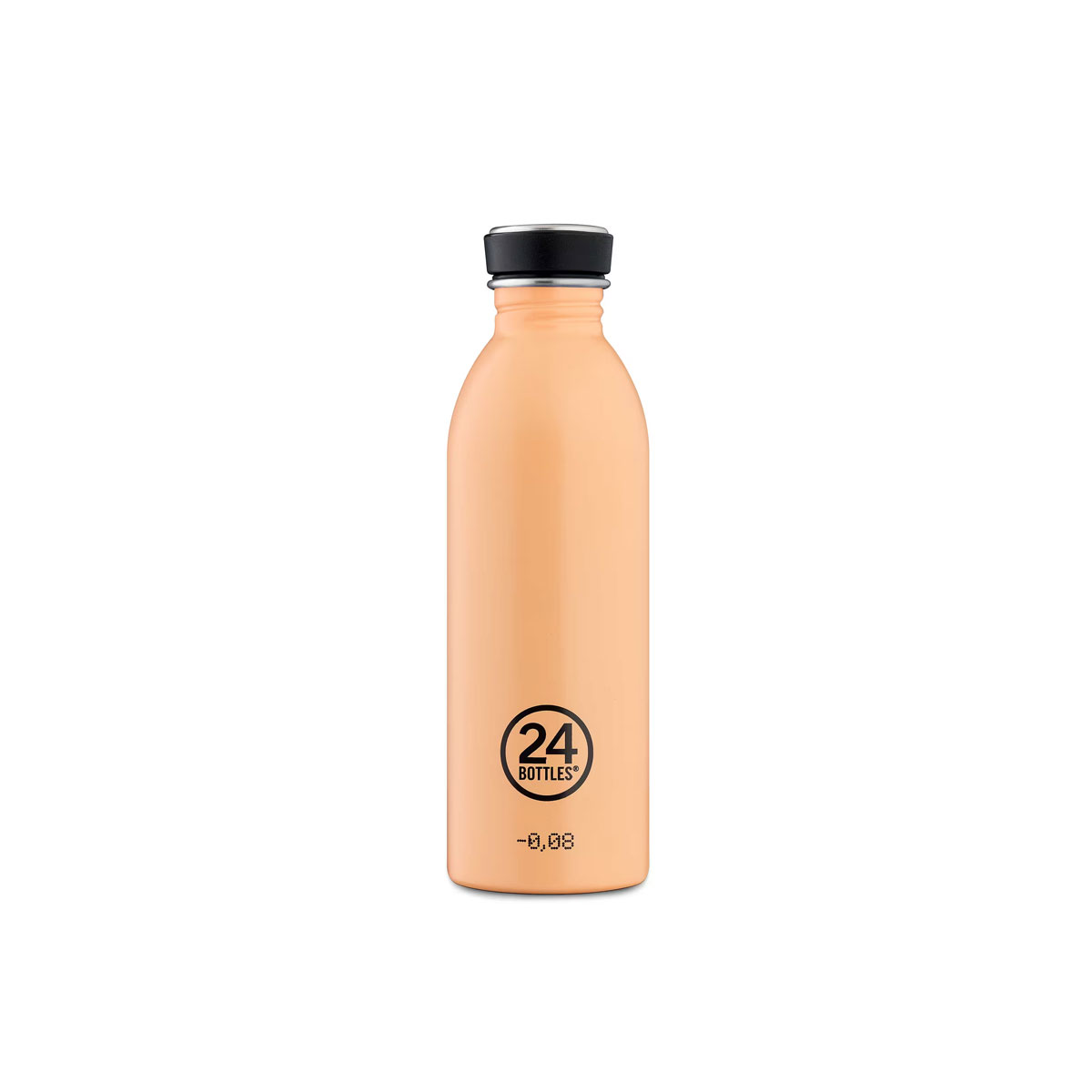 Pudele-Urban,-500-ml,-Peach-Orange,-24-Bottles