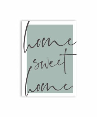 Kartīte Home Sweet home