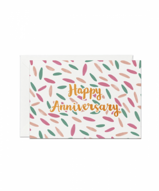 Kartīte Happy Anniversary, Sprinkles