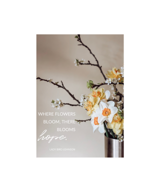 Kartīte Where Flowers bloom, there blooms hope, Manilla