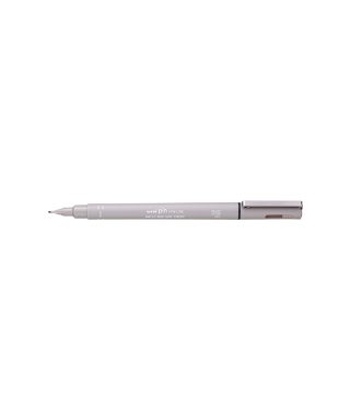 Flomāstera tipa pildspalva UNI PIN 0.5, light grey