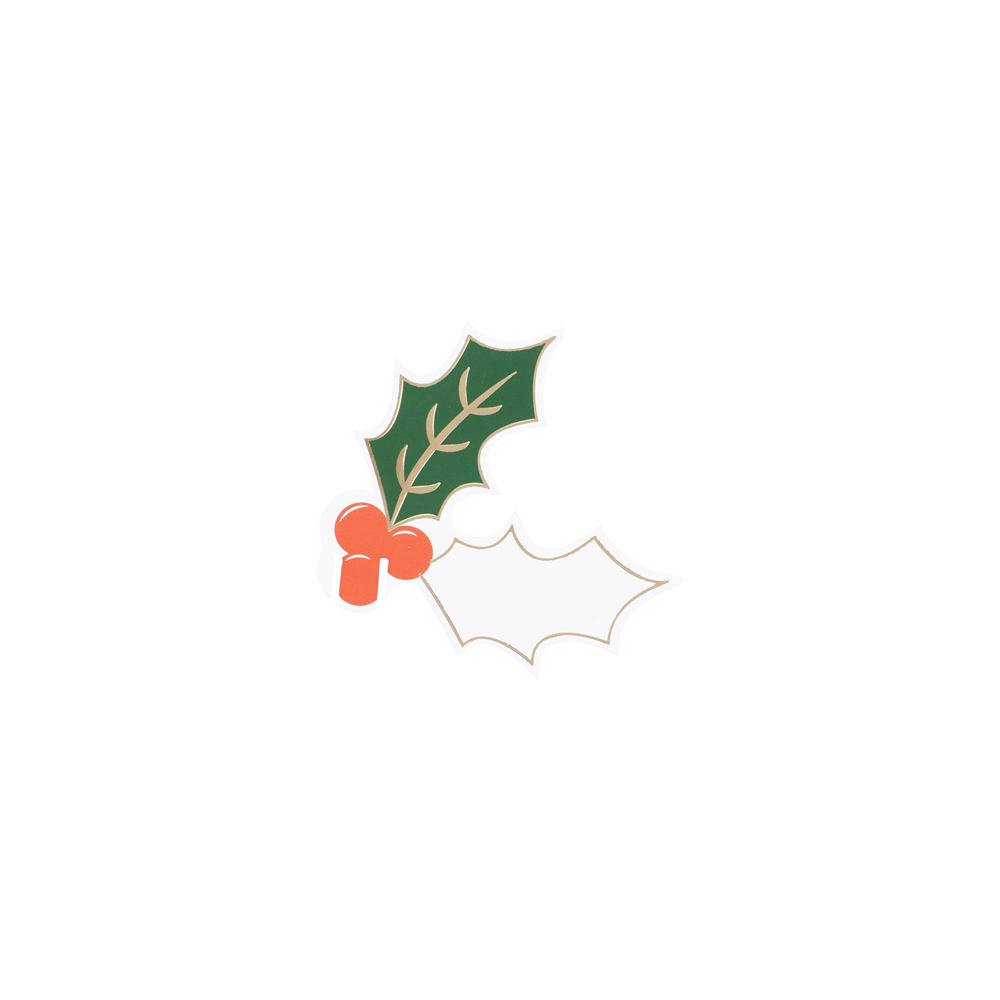 galda-karte-holly-christmas-manilla