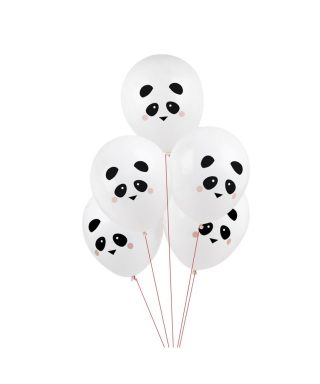 Balonu komplekts Mini Panda, 5 gab.