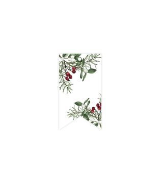 Etiķete Greens, White Winter Bloom