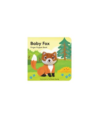 Mazuļa grāmatiņa Baby Fox, Finger Puppet Book
