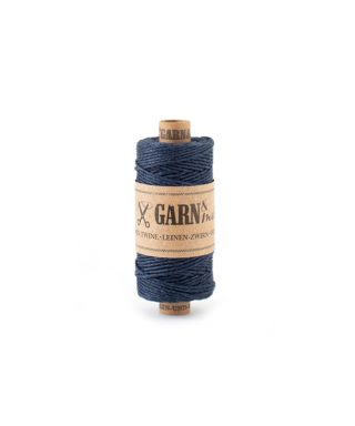 Aukla Linen, Navy, 45m spole, 100% lins