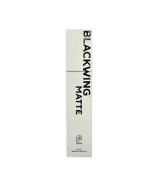 Grafīta zīmuļi Blackwing Matte, 6B, 12 gab., ar dzēšgumiju