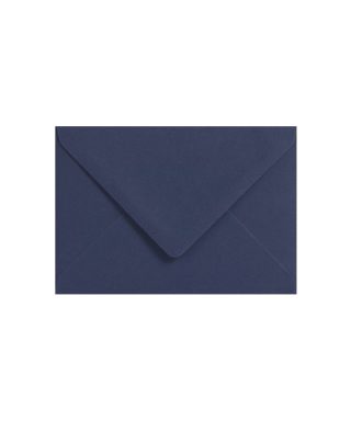 C6 izmēra aploksne Dark Blue, straight, ar trijstūrveida aizdari, 120 gsm
