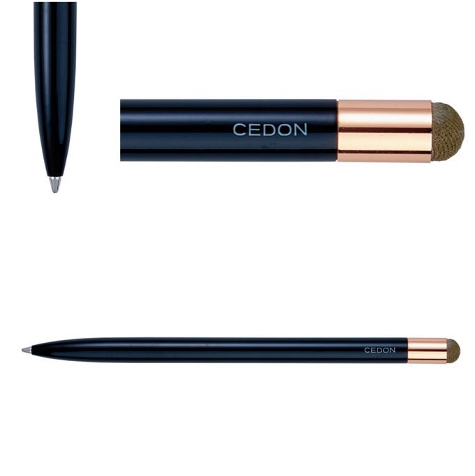 Cedon_kugelschreiber_touchpen_schwarz_rosegold_CE-2029375-V2