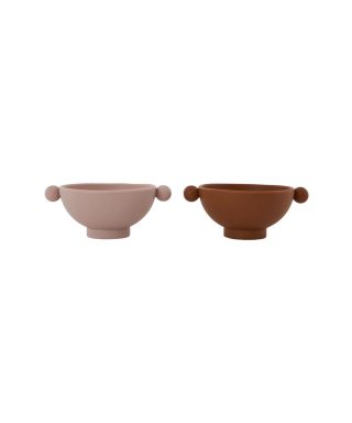 Bļodu komplekts Tiny Inka Bowl, Caramel Rose, OYOY