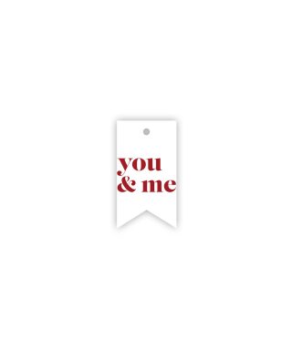 Etiķete You & Me, Bold love, Manilla