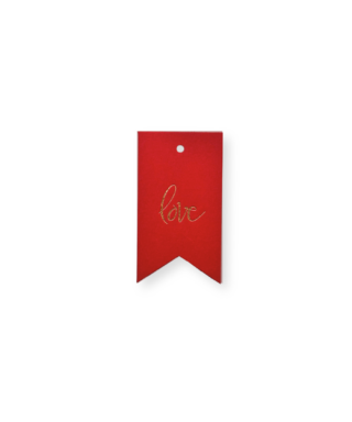 Etiķete Love, Guardsman red, Love Icons, Manilla