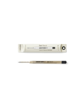 Rezerves kodoliņš Gel Black, Ceramic Ballpoint, 0.5 mm, Leuchtturm1917
