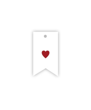 Etiķete Heart, Bold love, Manilla