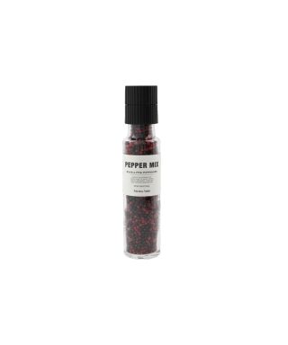 Piparu trauks - dzirnaviņas Pepper, Mix, Black & pink, Nicolas Vahe