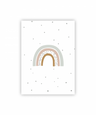 Plakāts Rainbow, Happy Days, A3, Manilla