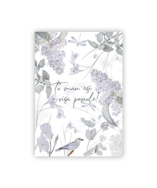 Kartīte Tu man esi visa pasaule, Lilac, Manilla