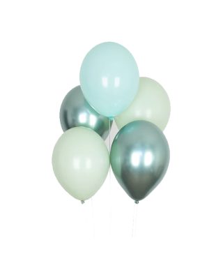 Balonu komplekts Mix, Green, 10 gab., My little day