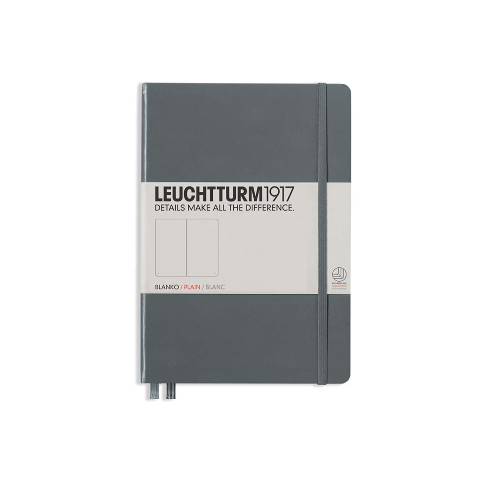 piezimju-gramata-anthrachite-blank-tuksas-lapas-leuchtturm