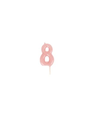 Dzimšanas dienas svece Nr. 8, Rose
