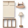 Amanda play house furniture - 9299 Rose mix2