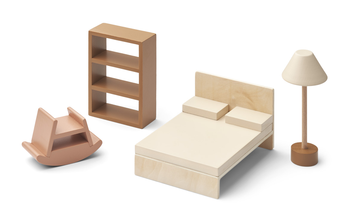 Amanda play house furniture - 9299 Rose mix3