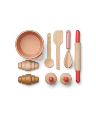Rotaļu gatavošanas komplekts Lisbeth baking play set, Rose multi mix, Liewood