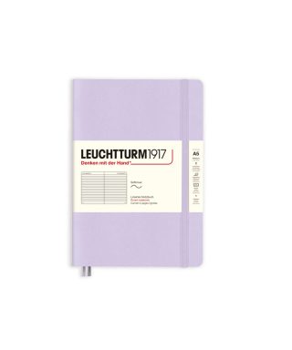 Piezīmju grāmata Softcover, A5, Lilac, līniju, Leuchtturm1917