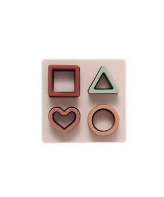 Puzle Shape puzzle, Heart, 0+, Petit Collage