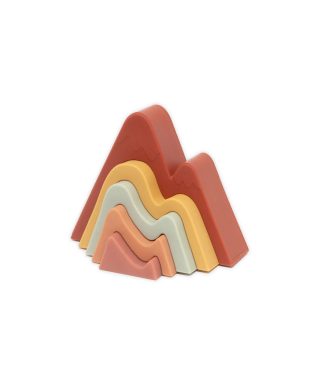 Rotaļlieta Stacking Mountain, baked clay, Petit Monkey