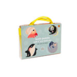 Vannas-rotallietas-Sea-foam-bath-puzzle,-sea-animals,-Petit-Monkey