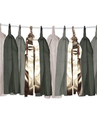 Virtene OLIVE GOLD TASSEL, 3 m