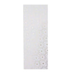 Davanu-iesainojamais-papirs-White-silver-Stars,-rullis