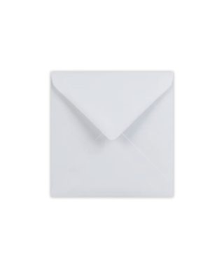 Kvadrāta aploksne, balta, 13 cm x 13 cm, 120gsm