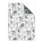 2_Davanu-iesainojamais-papirs-Tropical-Animals,-loksne