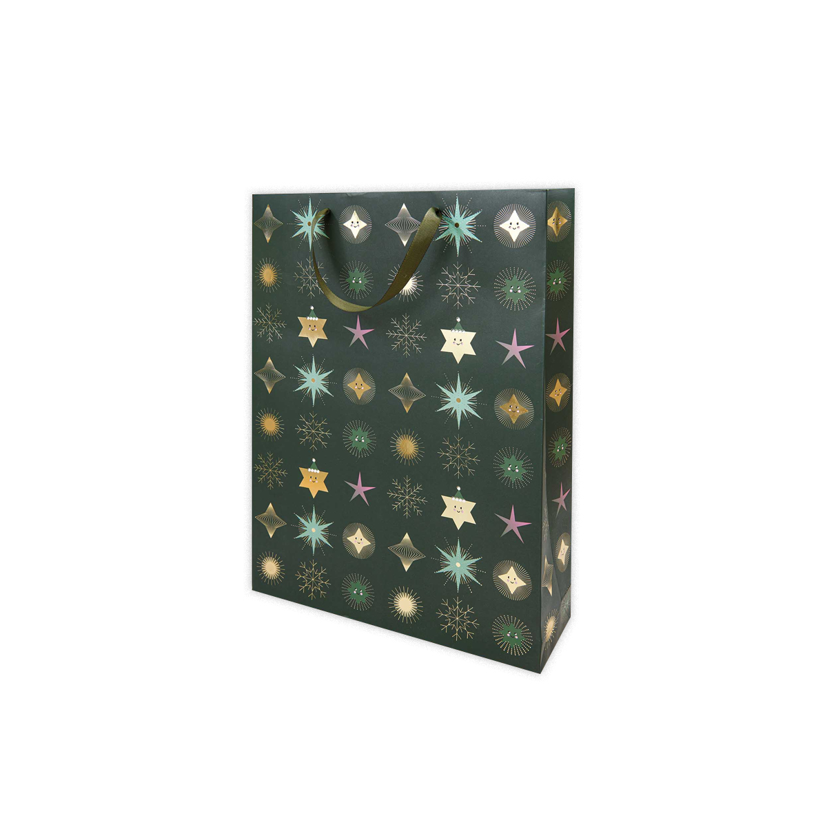 Davanu-maisins-Shiny-stars,-green