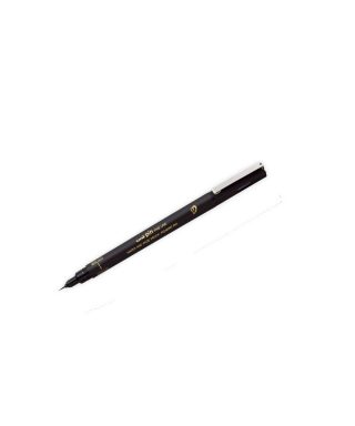 Flomāstera tipa pildspalva UNI PIN BR-500EF, Brush, melna